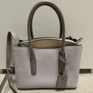 Kate Spade handbag Light Lavender And Gray